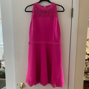 Ted Baker Pink Lace Mini Dress